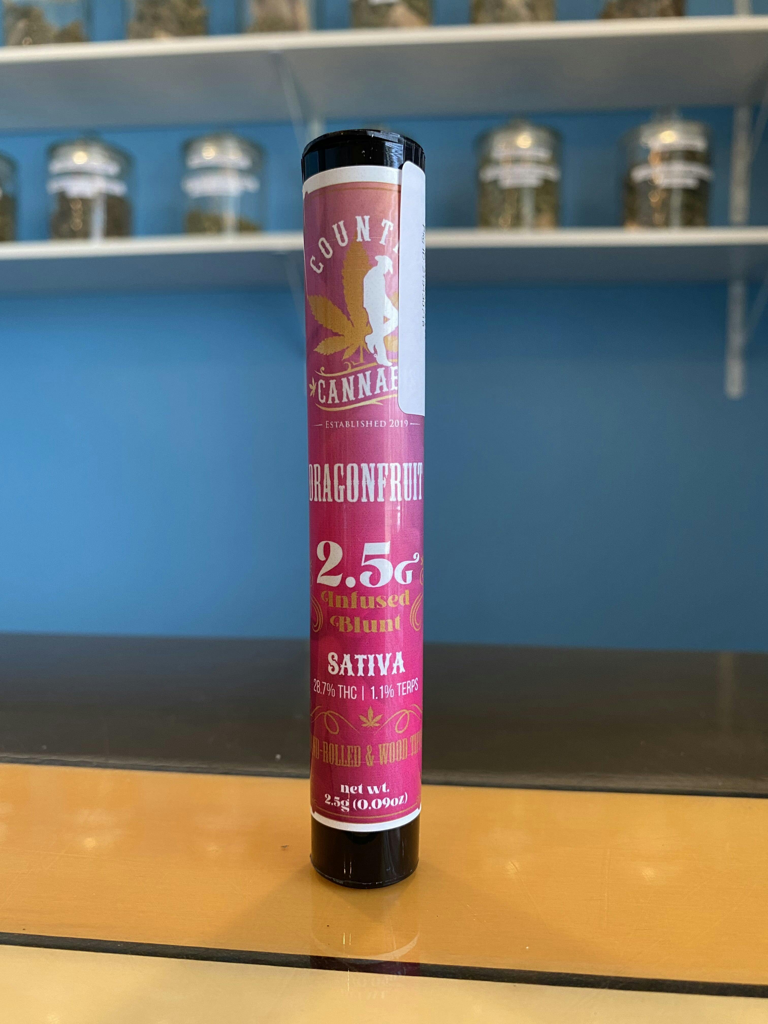 Dragon Fruit | Infused Blunt | 2.5G by Country Cannabis