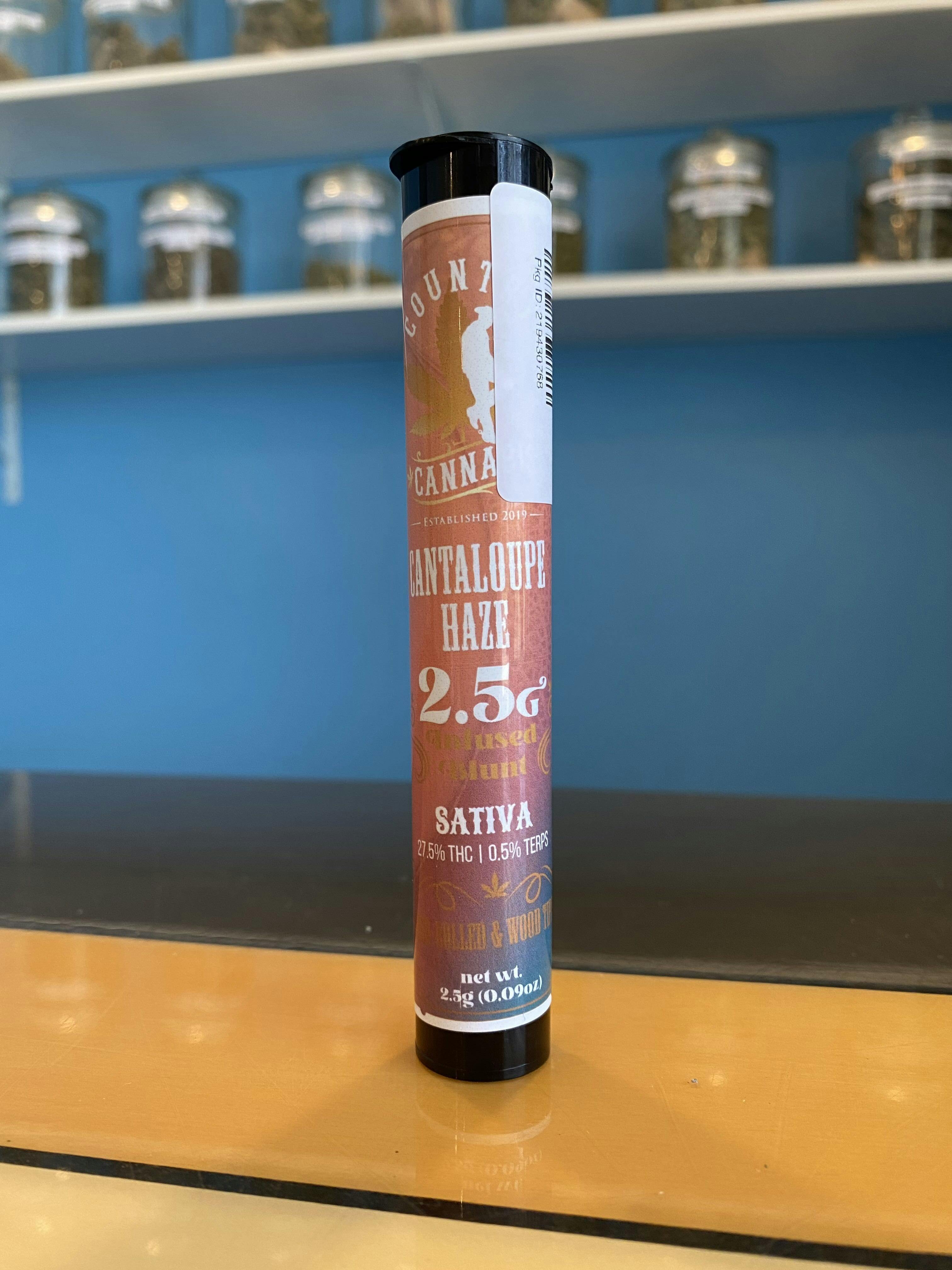 Cantaloupe Haze | Infused Blunt | 2.5G by Country Cannabis