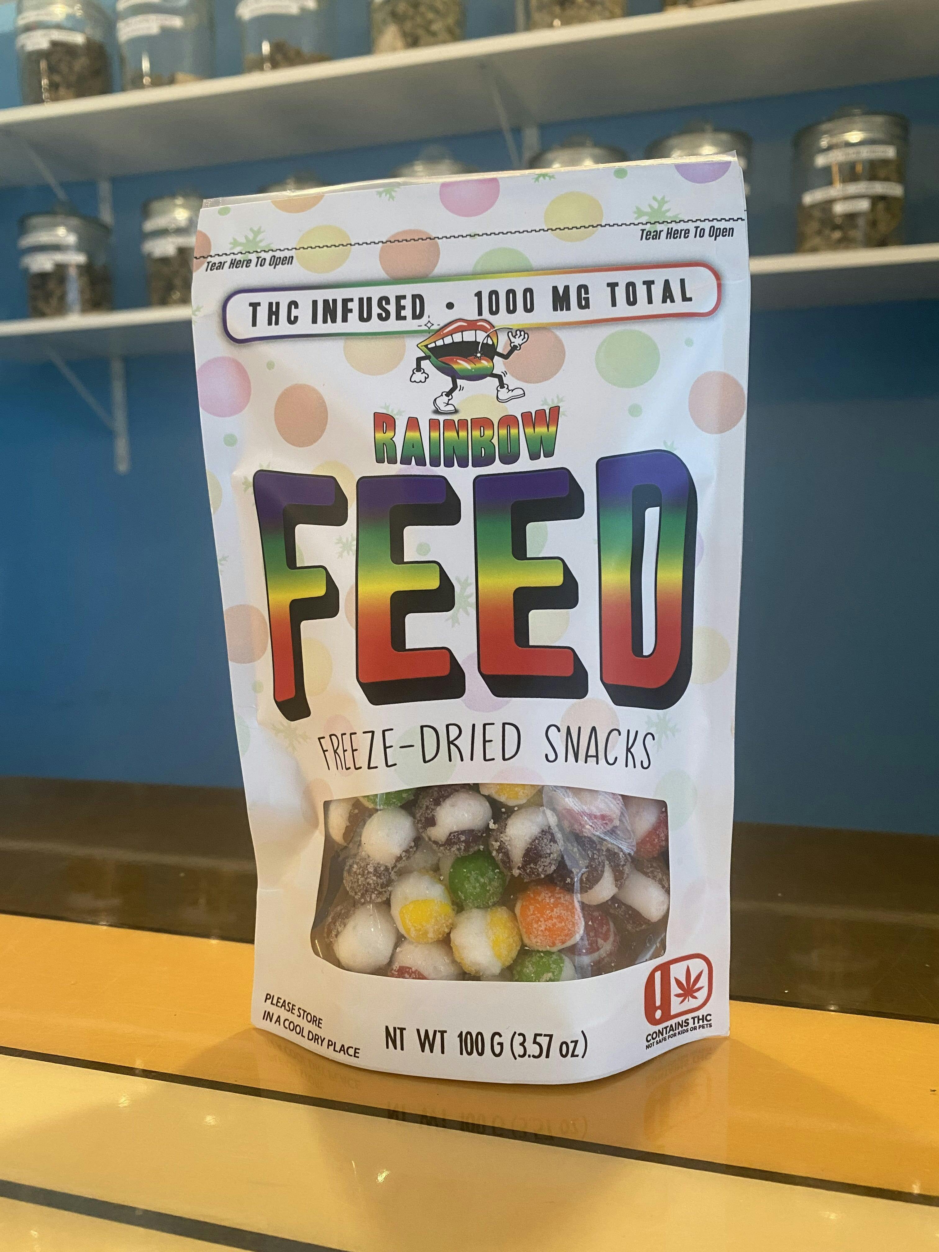 Rainbow Feed 1000mg Freeze Dried