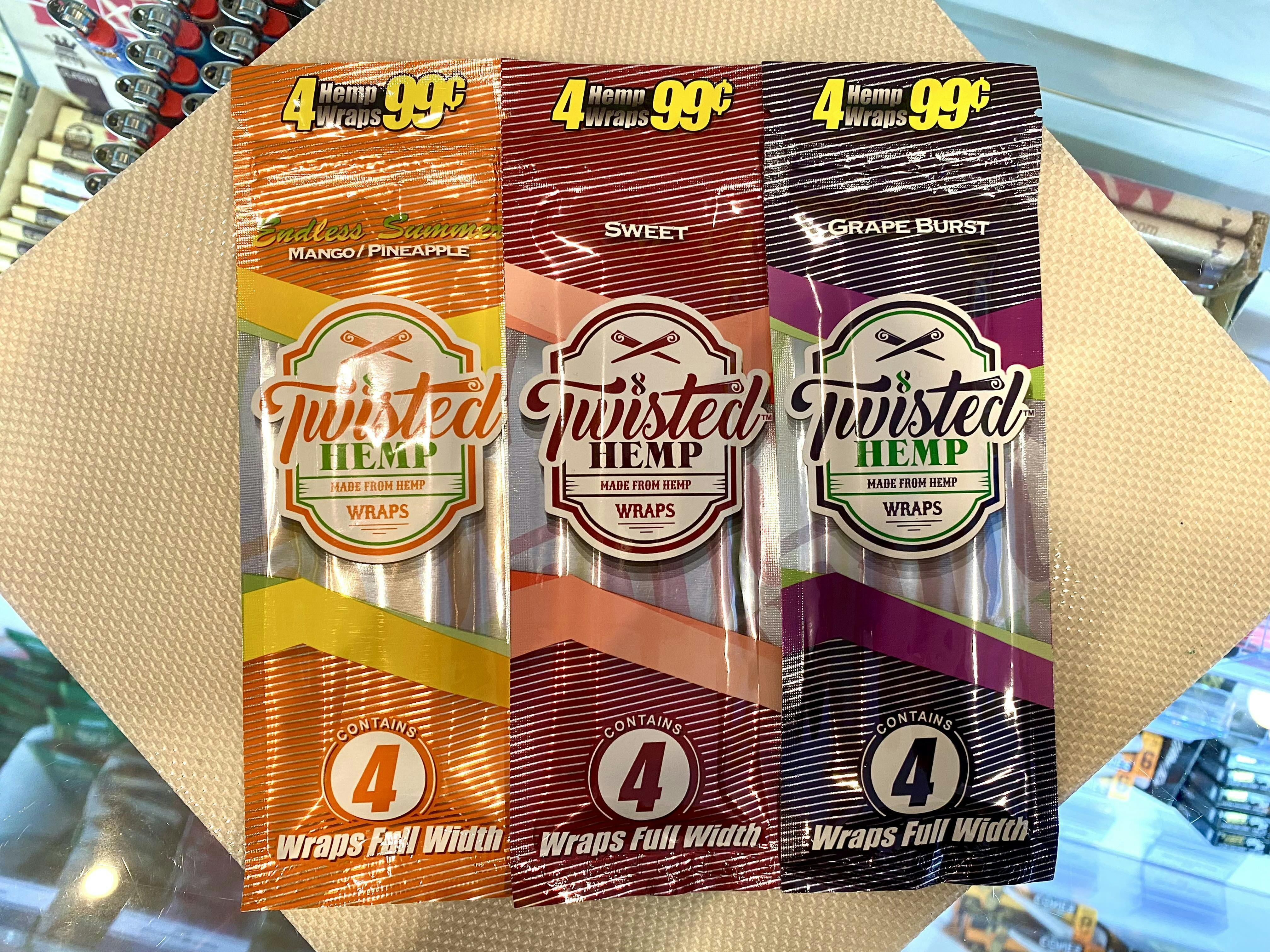 Twisted Hemp wraps