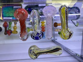 3" Glass Hand Pipe