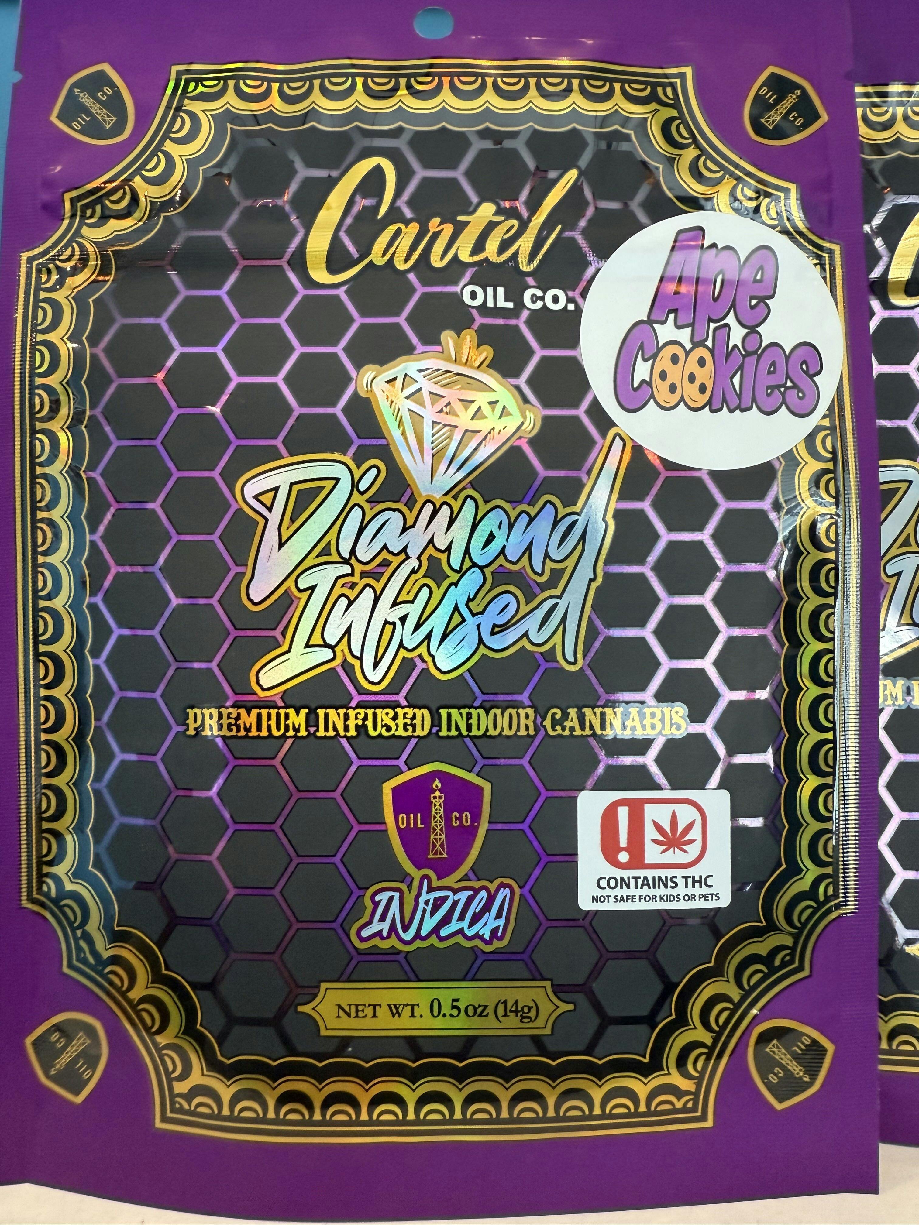 Cartel 14g Diamond Infused Shake Ape Cookies