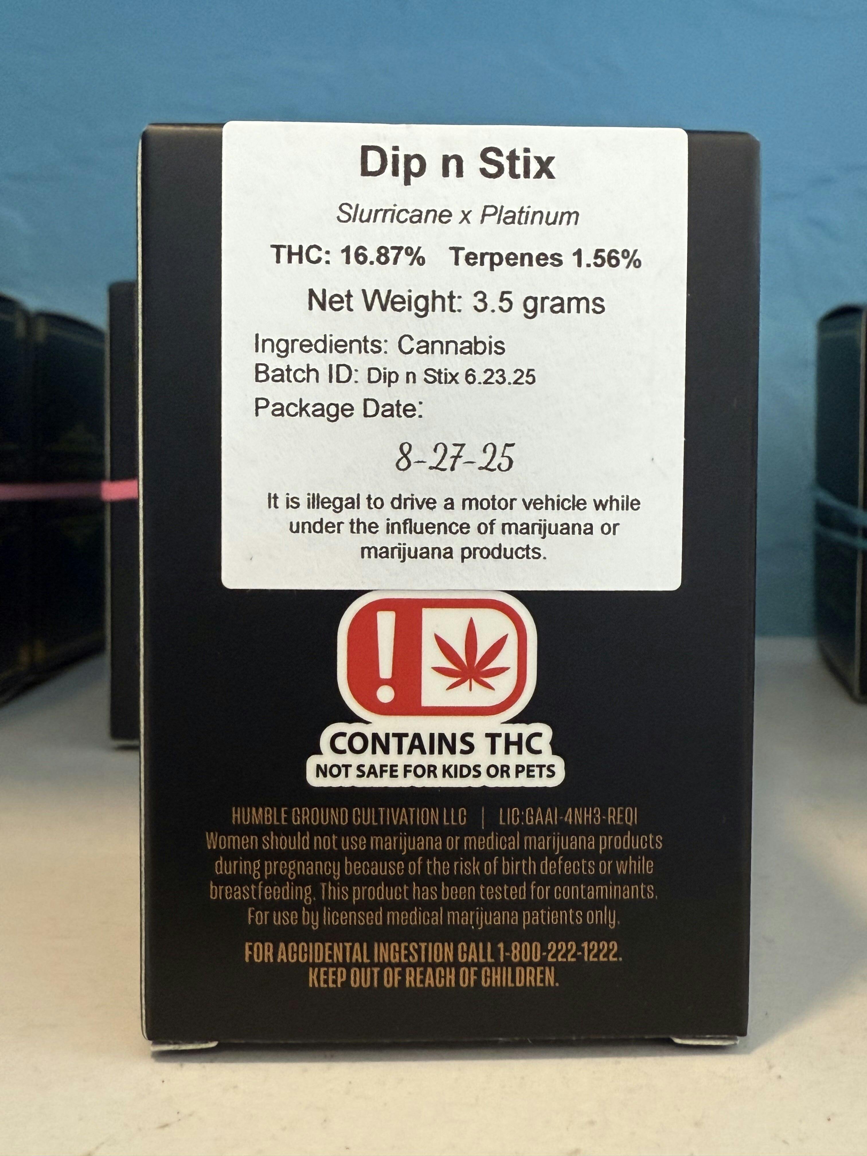 Humble Ground Cultivation 3.5g Dip N Stix