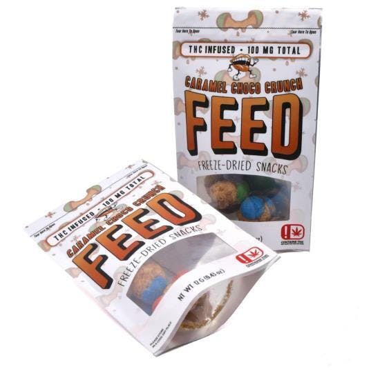 Caramel Choco Crunch Feed 100mg Freeze Dried