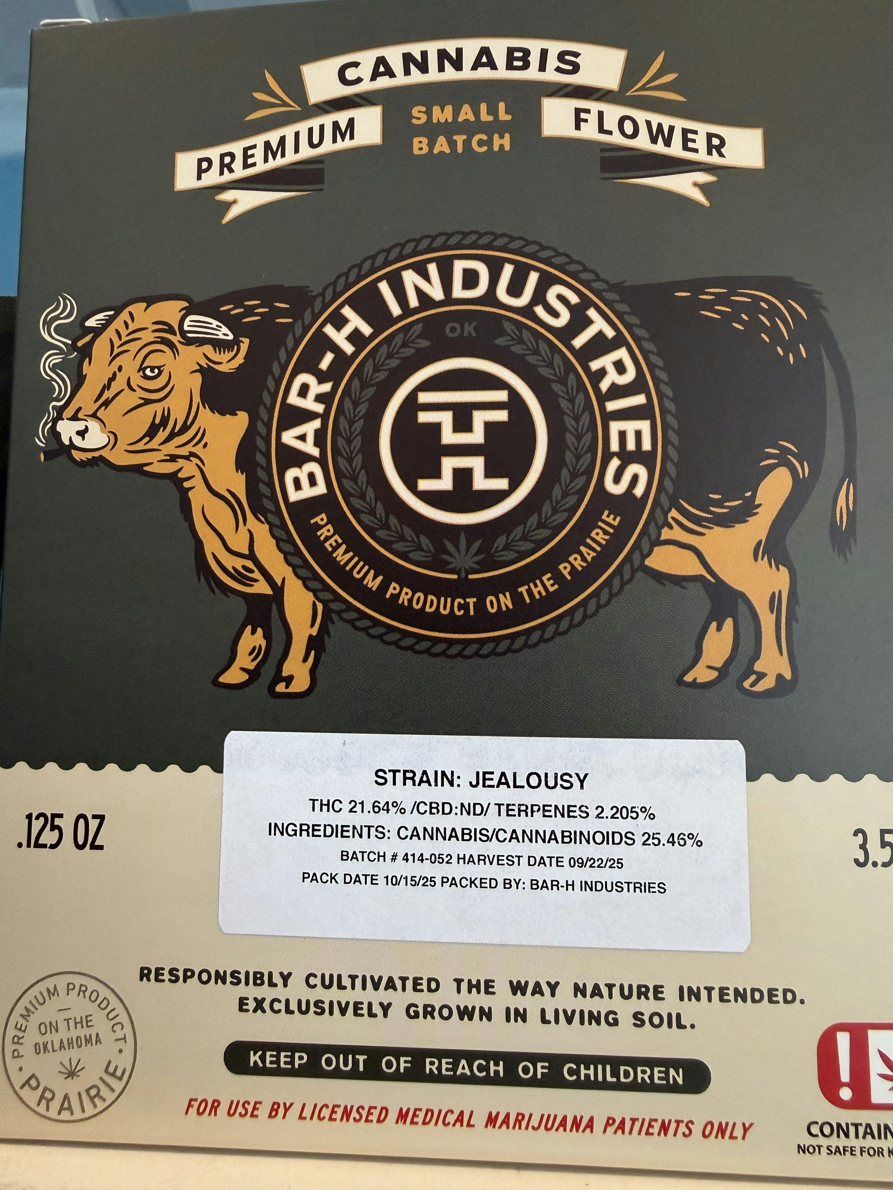 Bar H 3.5g Prepacked Jealousy
