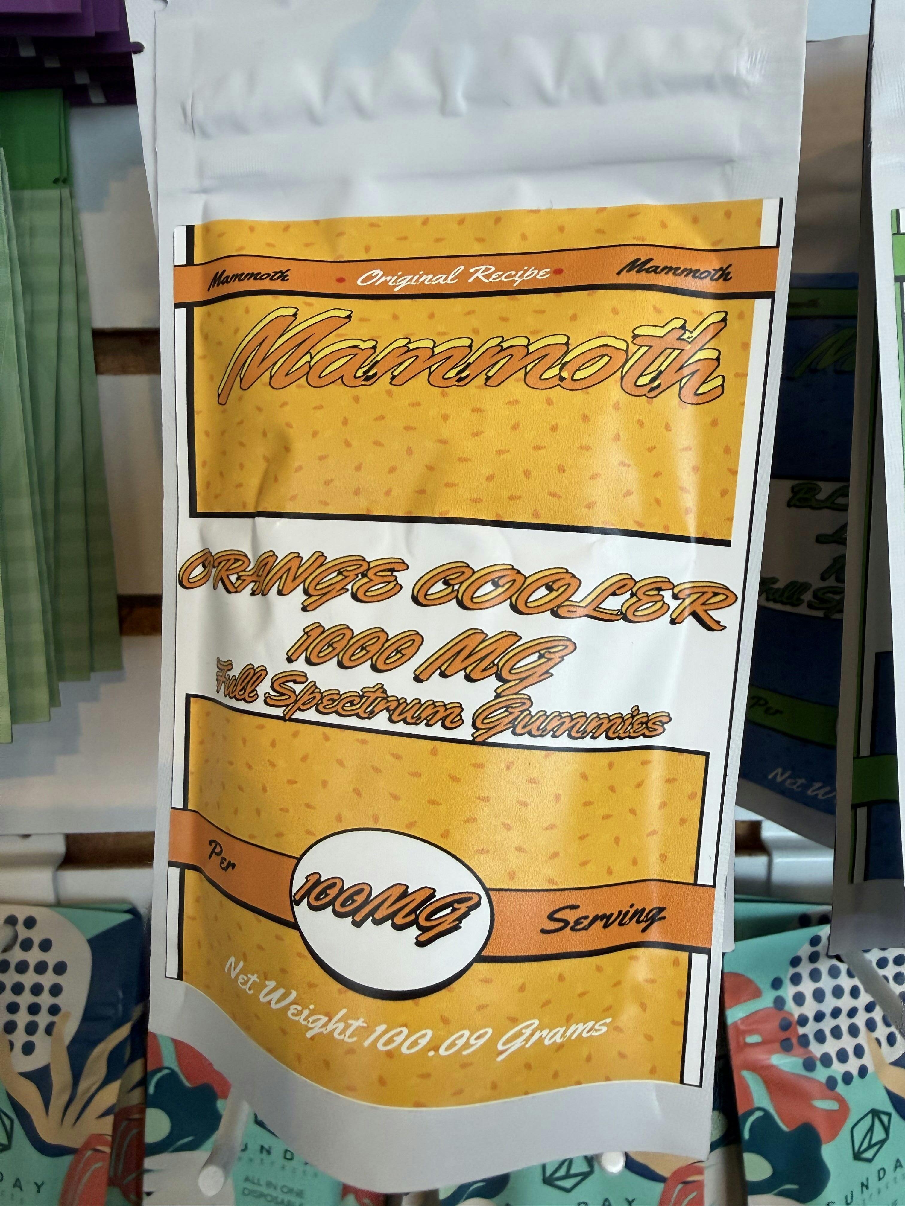 Mammoth CO2 1000mg Orange Cooler