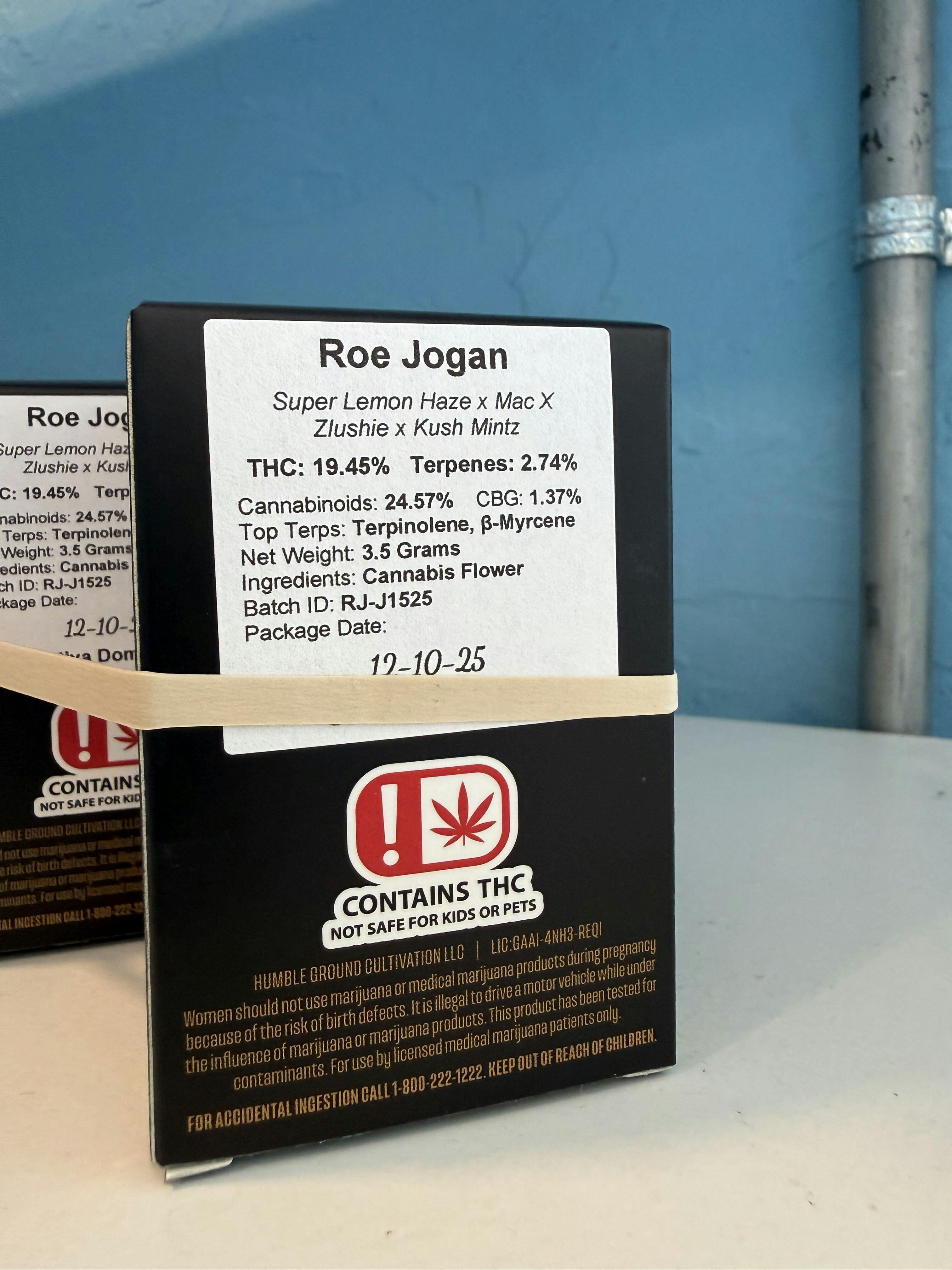 Humble Ground Cultivation 3.5g Roe Jogan