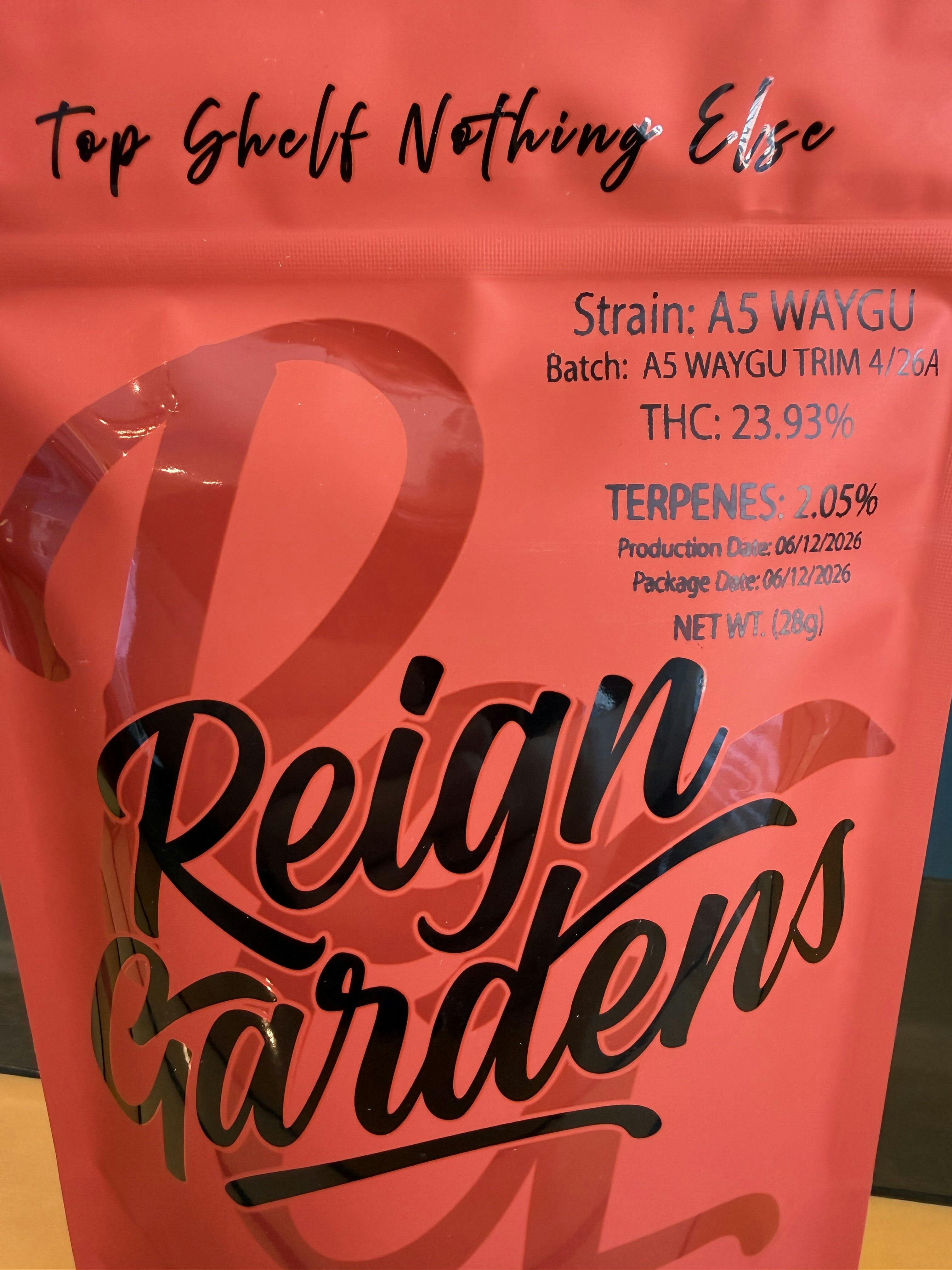 Reign Gardens 28g Trim A5 Waygu