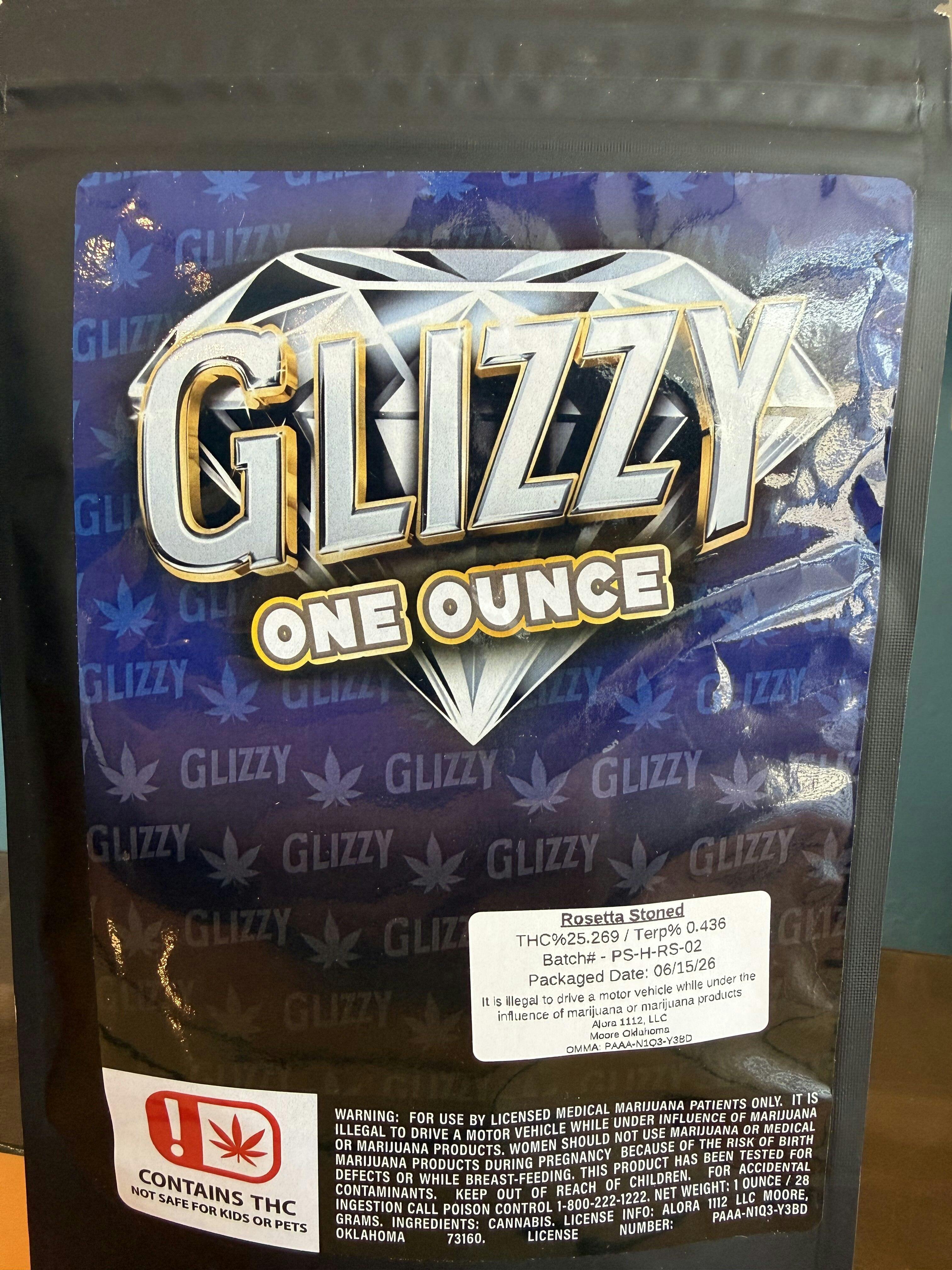 Glizzy 28g Shake Rosetta Stoned
