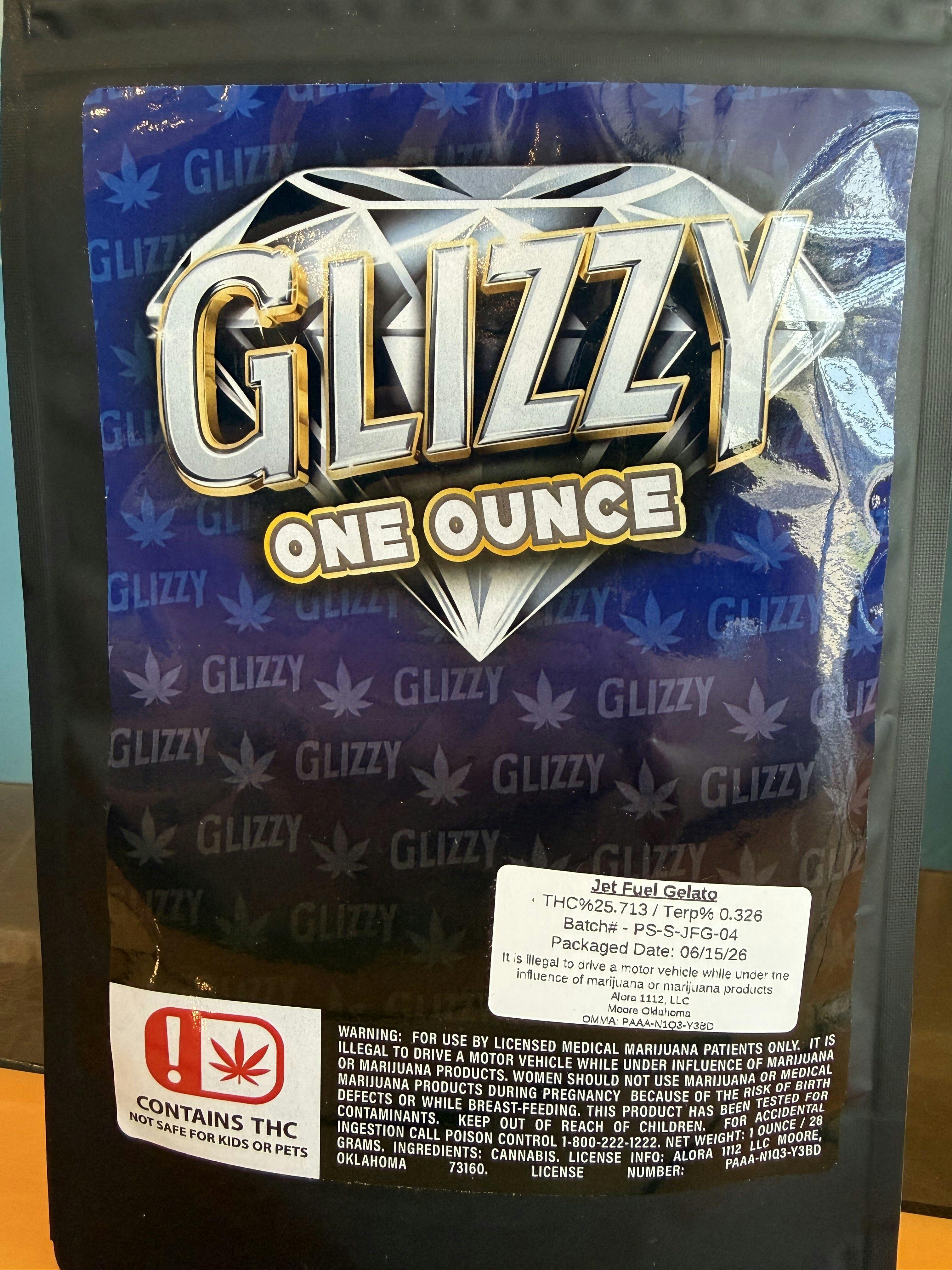 Glizzy 28g Shake Jet Fuel Gelato
