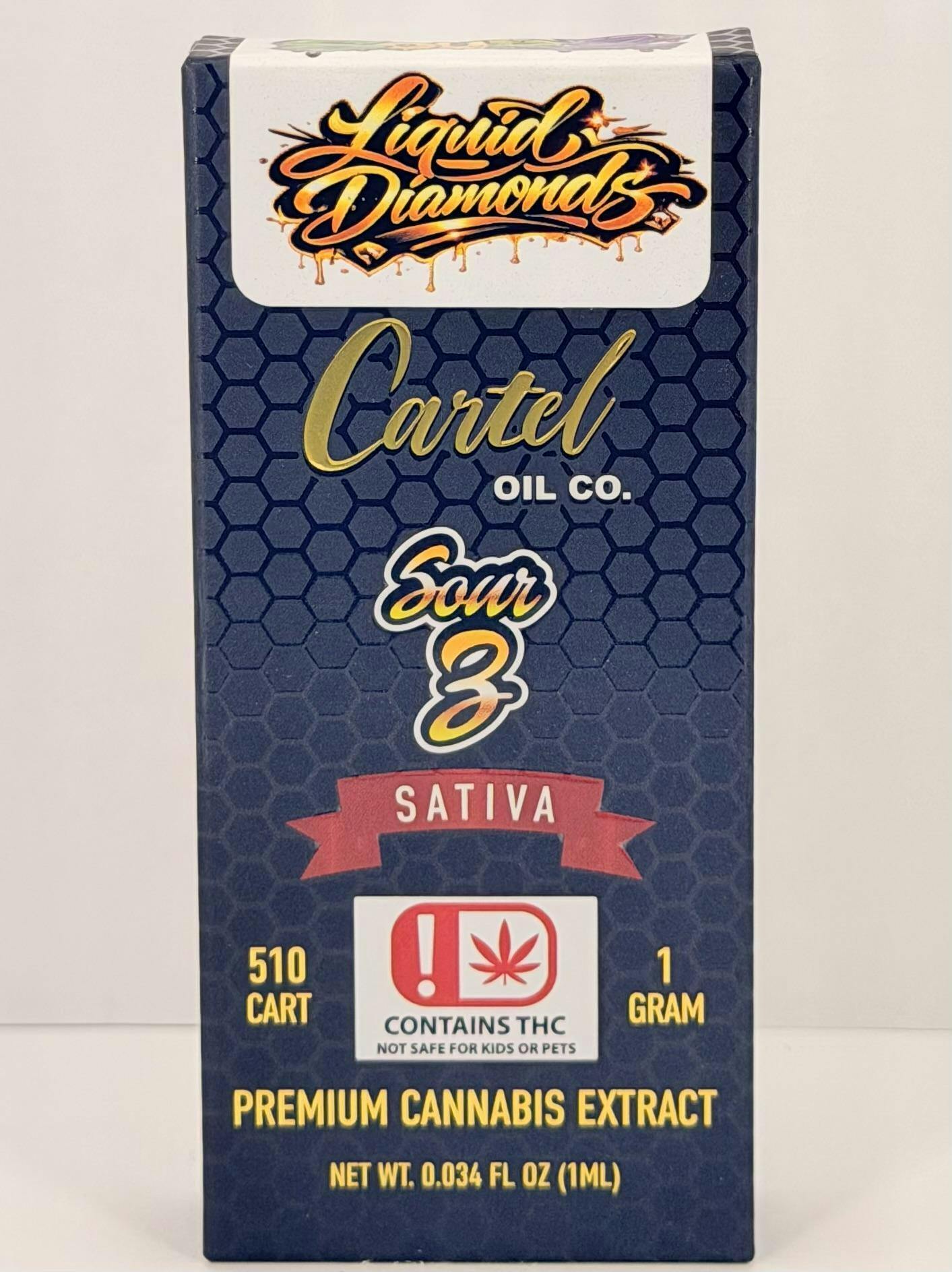 Cartel 1g Liquid Diamond Cart Sour Z