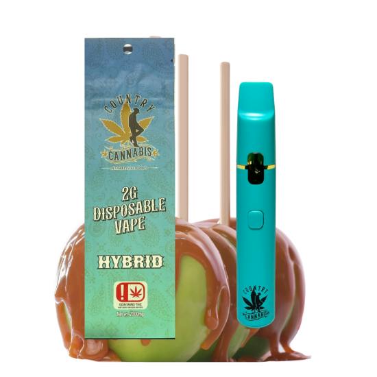 Country Cannabis 2g Disposable Caramel Apple