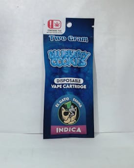 El Gato 2g Disposable- Blueberry Cookies