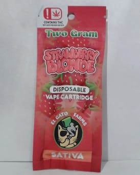 El Gato 2g Disposable- Strawberry Blonde