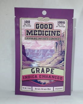 Good Medicine 1000mg Edibles- Grape