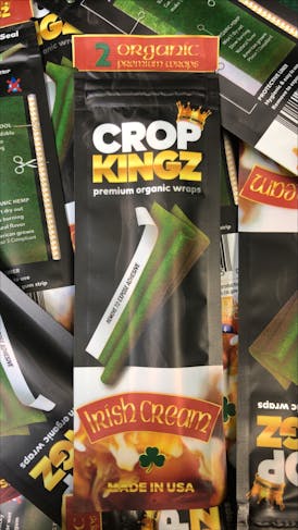 Crop Kingz Hemp Wraps - Irish Cream 2pk