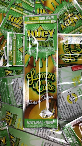 Juicy Hemp Wraps - Lemon Cake 2pk