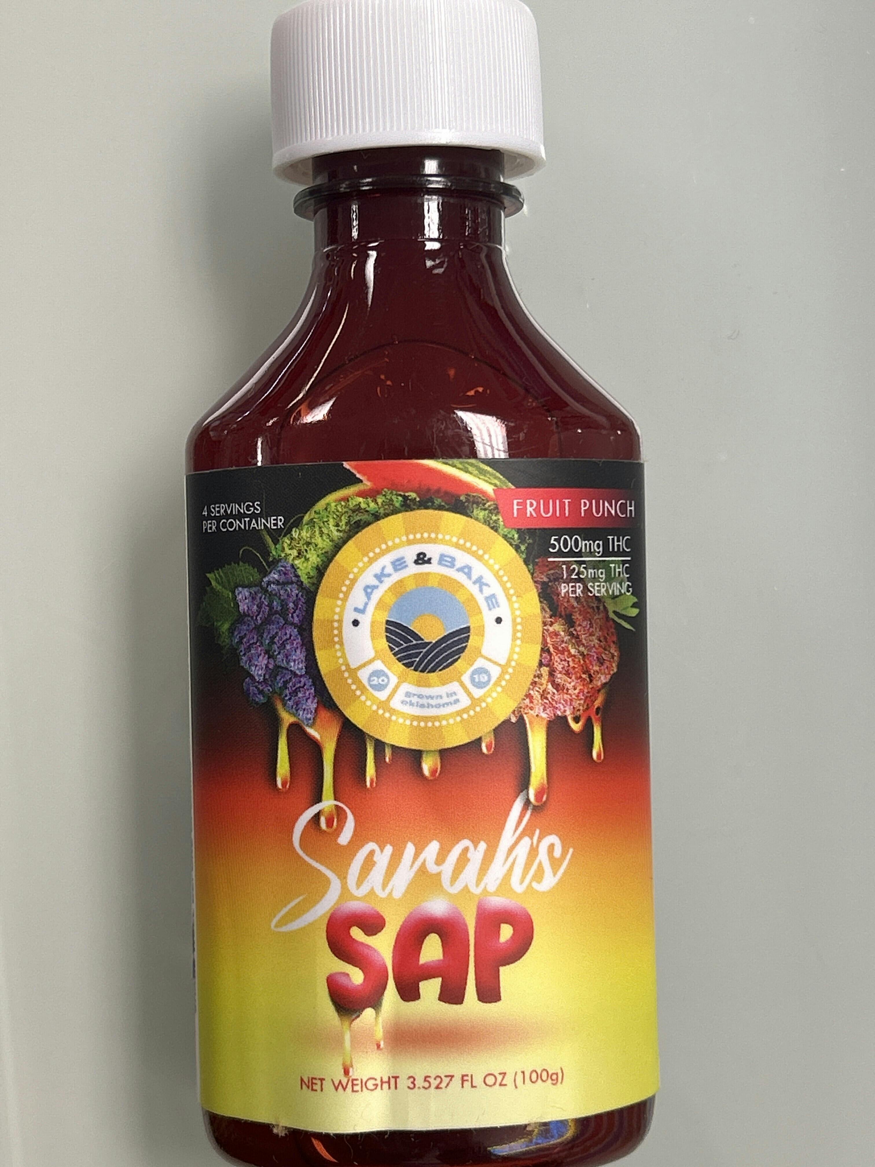 Lake & Bake Sarah's Sap - Fruit Punch 500mg