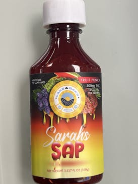 Lake & Bake Sarah's Sap - Fruit Punch 500mg