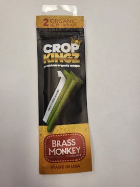Crop Kingz Hemp Wraps - Brass Monkey 2pk