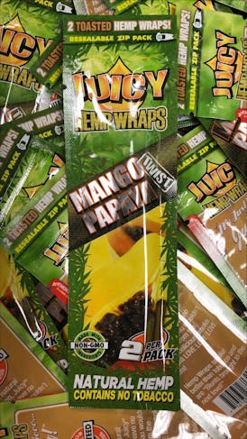 Juicy Hemp Wraps - Mango Papaya 2pk