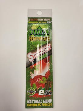 Juicy Hemp Wraps - Strawberry fields 2pk