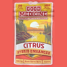 Good Medicine 1000mg Gummies - Citrus