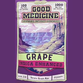 Good Medicine 1000mg Gummies - Grape