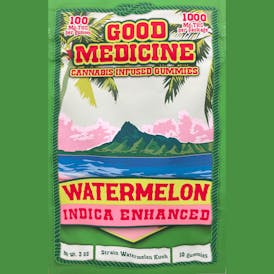 Good Medicine 1000mg Gummies - Watermelon