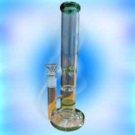 Bong Double Perc 14 Inch CB016