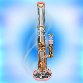 Bong Double Perc 16 Inch CB022