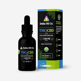 Chef Joey's Delta Oil Co. - 5:1 THC:CBD 1200mg Tincture