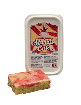 Country Cannabis - Lemon Cherry Marble Cake - 100mg