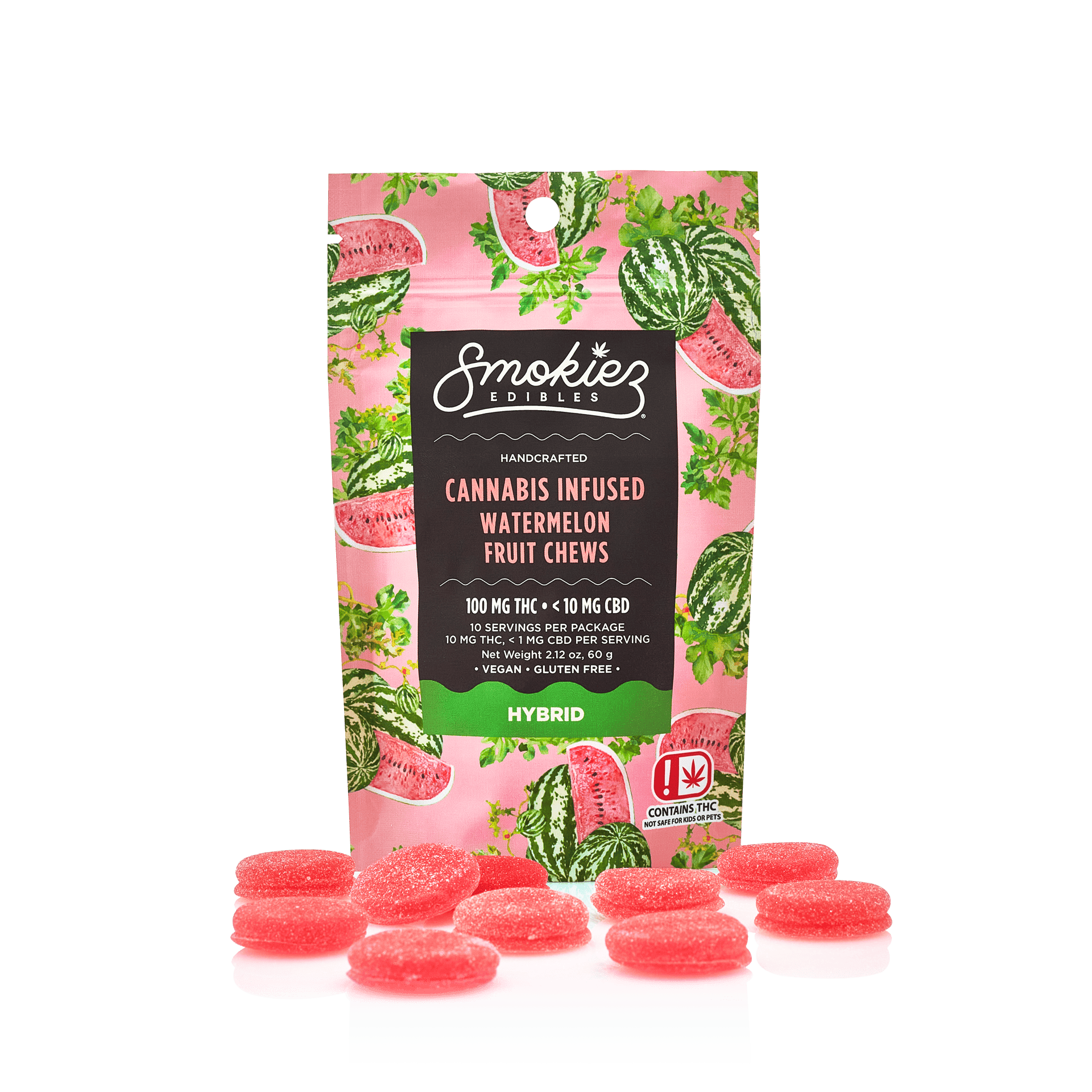 Watermelon Gummies | 100mg | 10ct