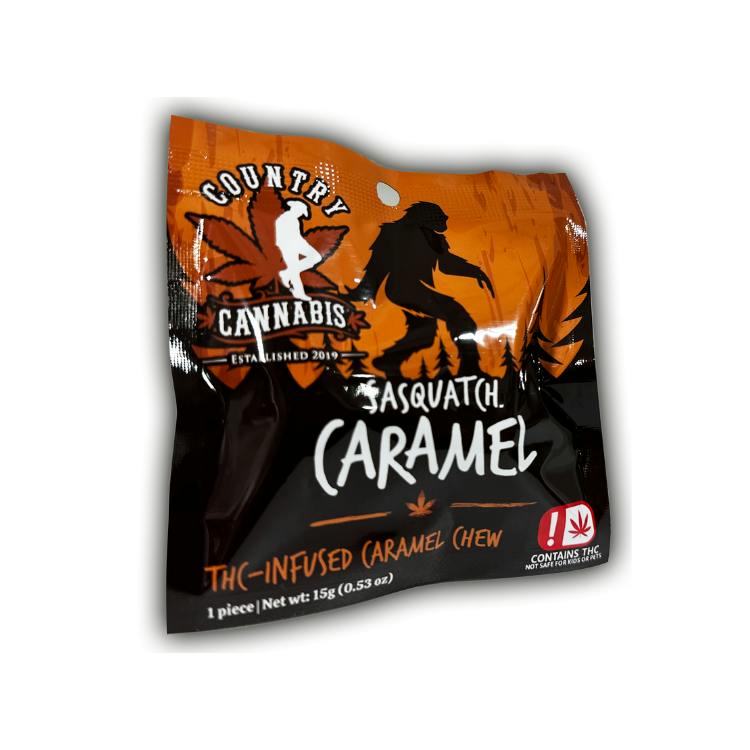 Caramel | Sasquatch | Single | 100 MG at Empire Extracts