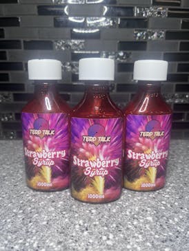 Terp Talk- Strawberry Premium Syrup 1000mg (Taxes Included)