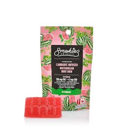 Smokiez - Single Scored Sweet Watermelon HYBRID 100MG Fruit Chews (Taxes Included)