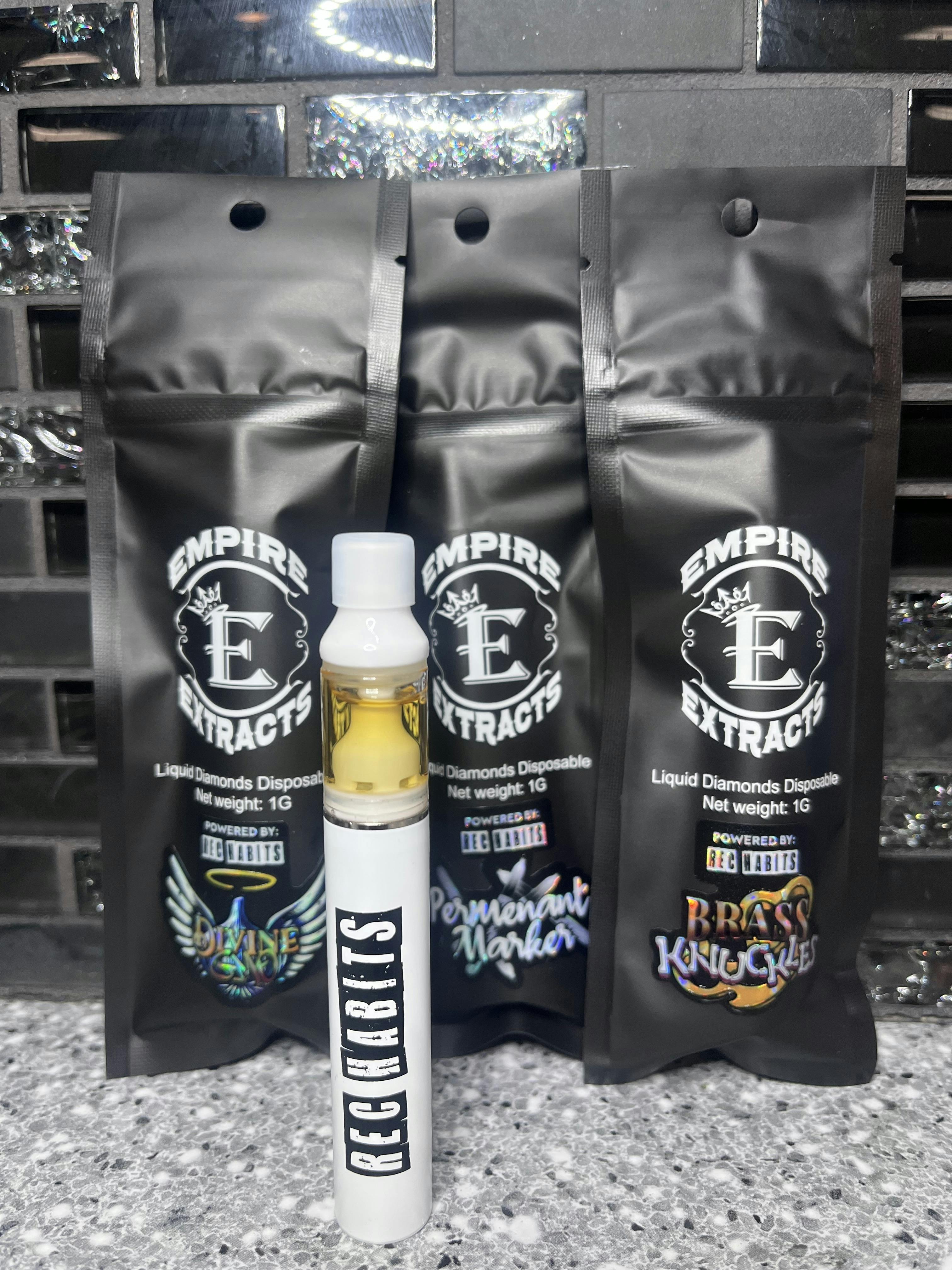 Empire Extracts - Divine GMO 1G Liquid Diamonds Disposable (Taxes Included)