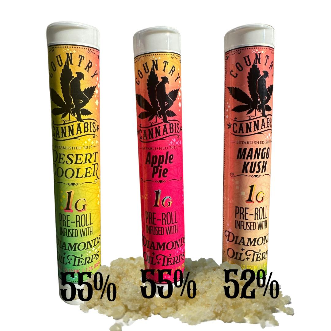 Cantaloupe Haze | Infused Pre-Roll | 1G by Country Cannabis