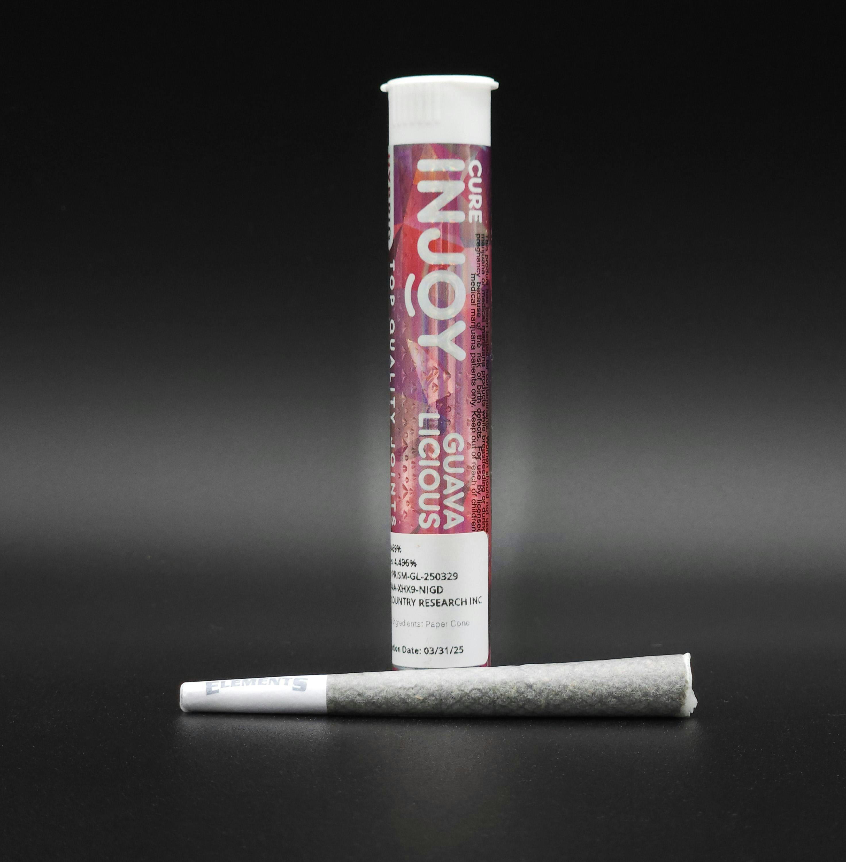 Guava Licious | Prism Infused Joint | 1.5g by Cure INJOY