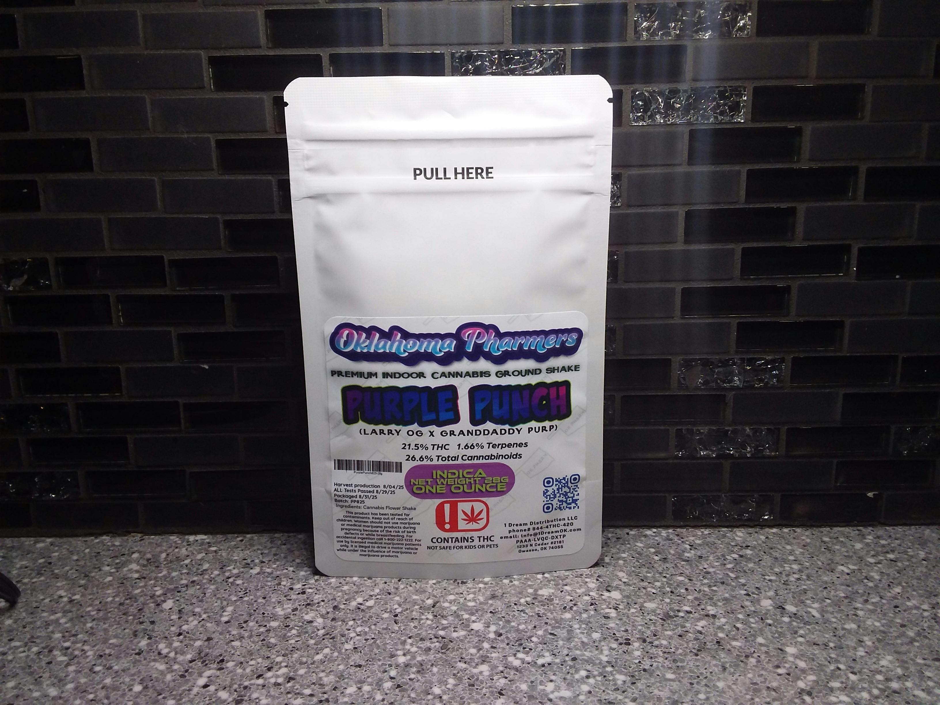 OK Pharm - Purple Punch Shake OZ (Taxes Included)