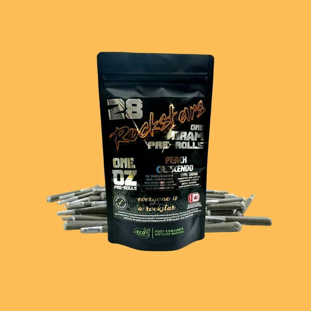 Rockstars | 28g Pre Roll Pack | Tropicana Cookies by Rockstars