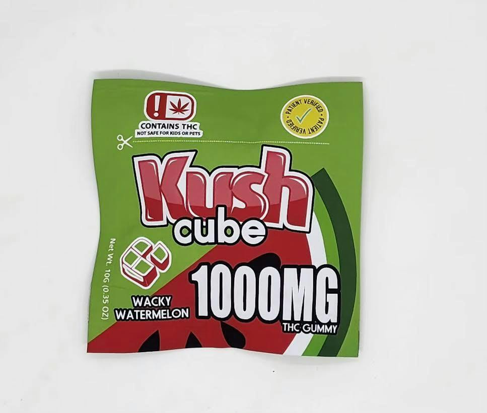 Kush Cube -SINGLE- 1000mg THC - Wacky Watermelon by 710Trading