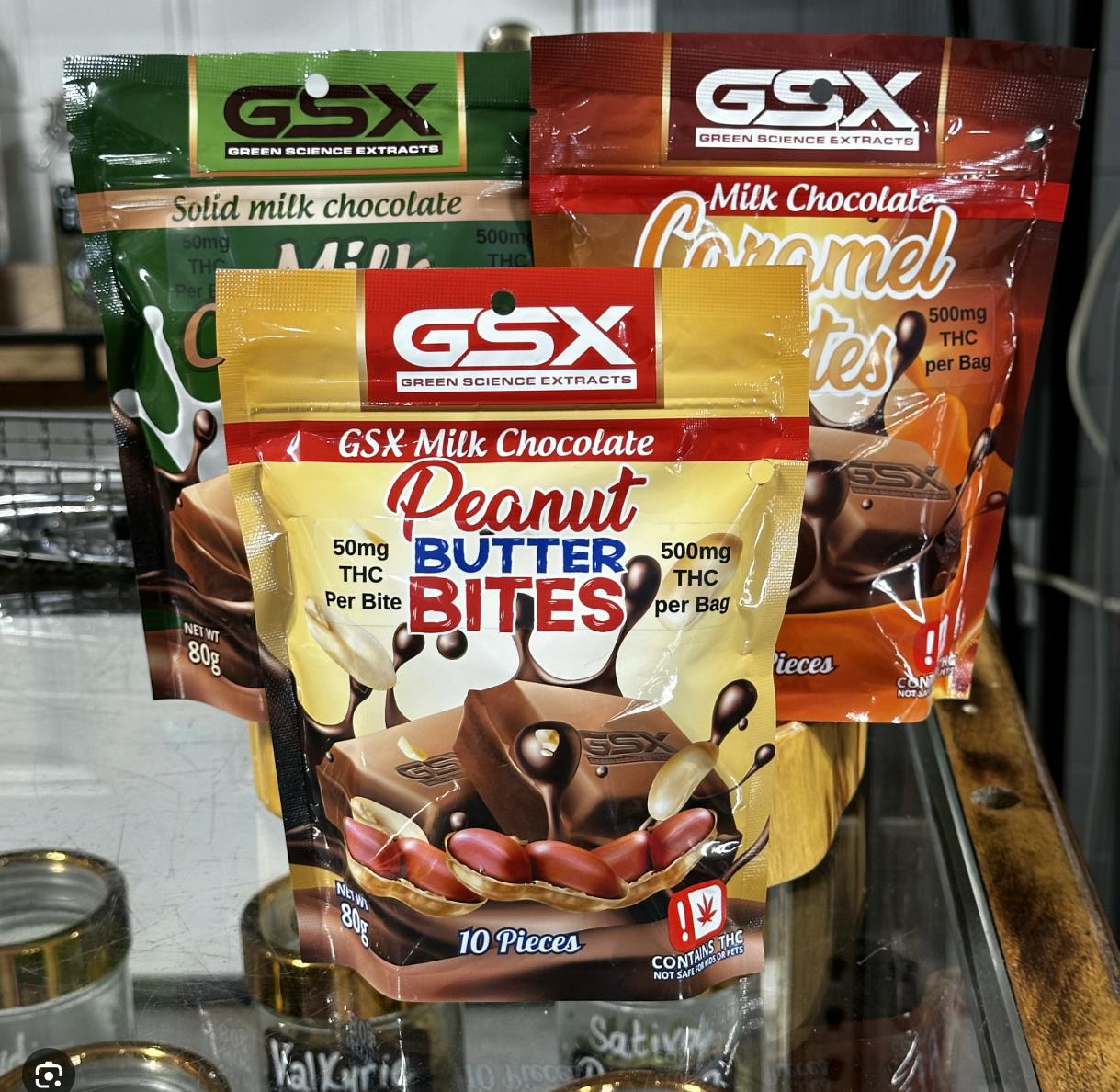 GSX | Caramel Chocolate Bites | 500MG Bag (Tax Included) | Chocolates | 10p
