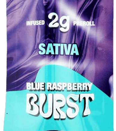 Blue Raspberry Burst | Infused Blunt | 2g