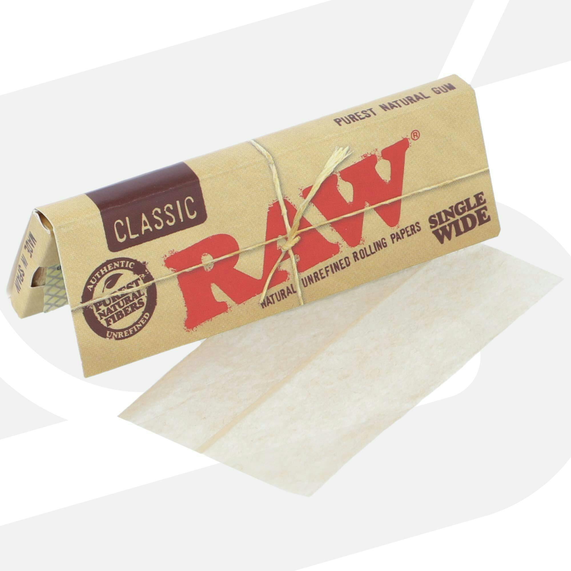 Raw Classic Single Wide Papers