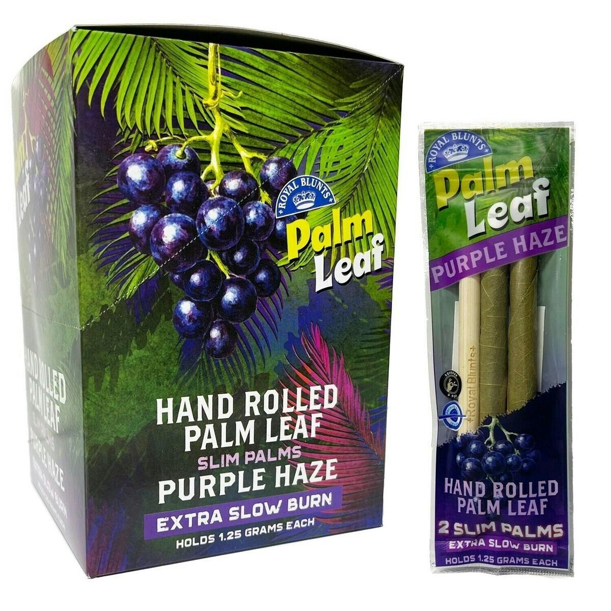Purple Haze Palm Leaf