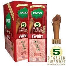 Bubba Sweet Endo Organic Hemp Wraps 5 count