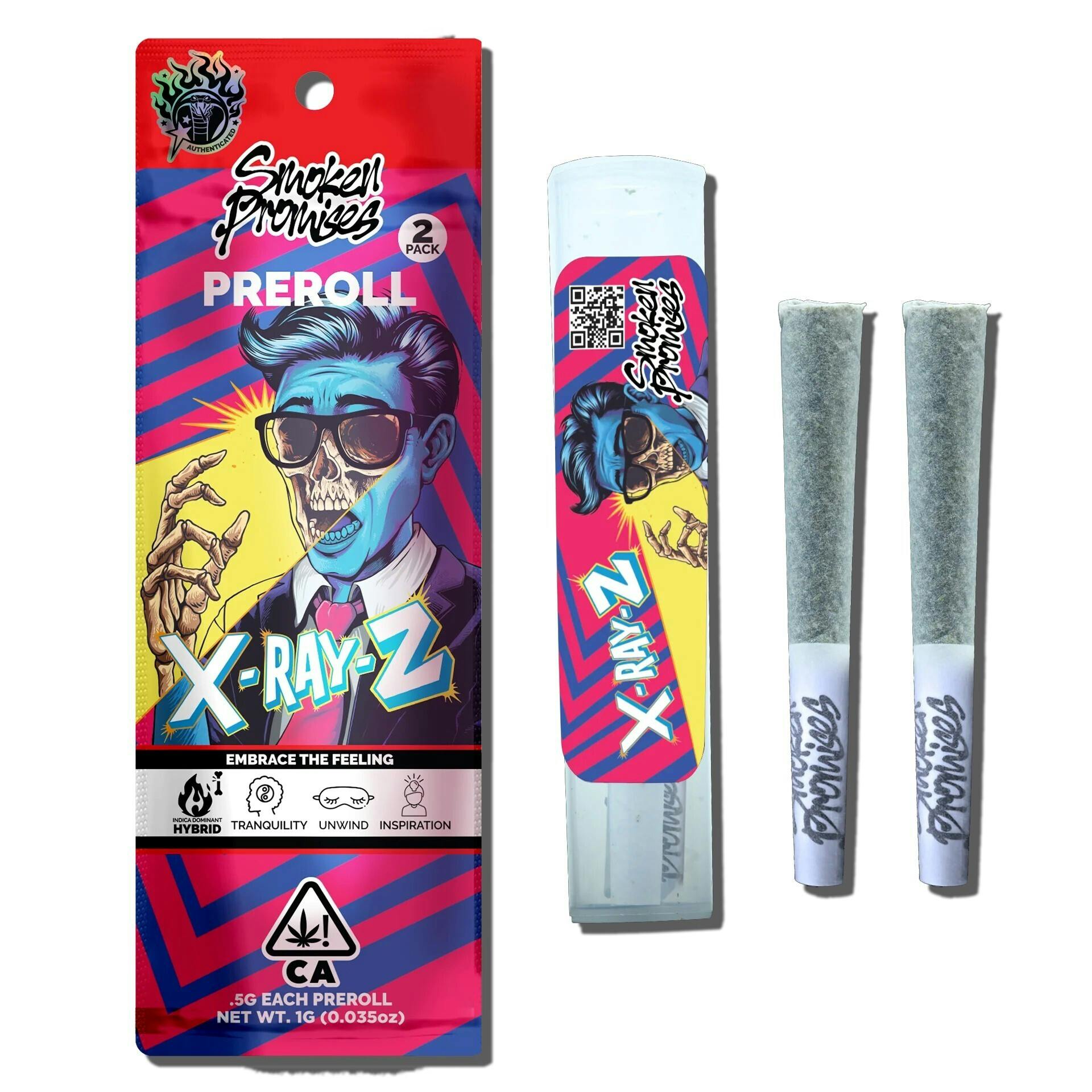 X-Ray-Z | Pre Roll Pack | 1g (2 x 0.5g)
