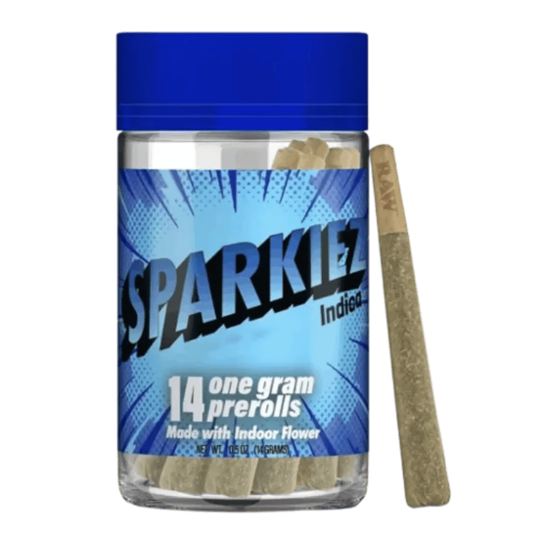 Sparkiez | Bubba Kush | Pre-rolls | 1g each | 14pk